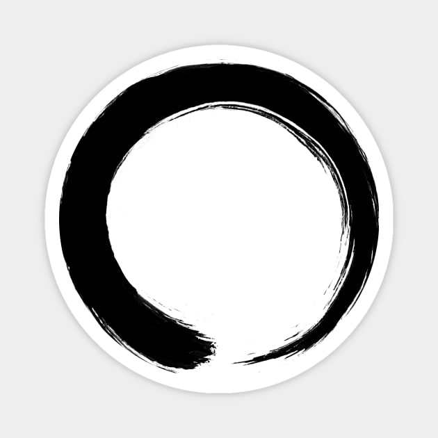 Zen Circle (Enso Circle) Magnet by Japan2PlanetEarth